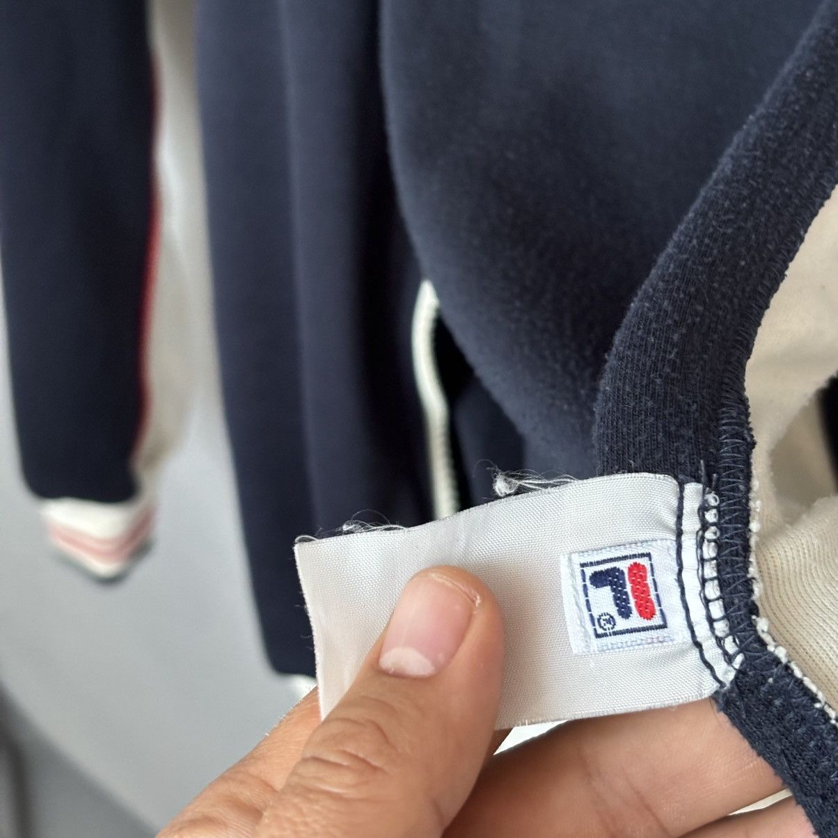 Fila Fila vintage rare zip xl streetwear Italy Size US XL / EU 56 / 4 - 7 Thumbnail