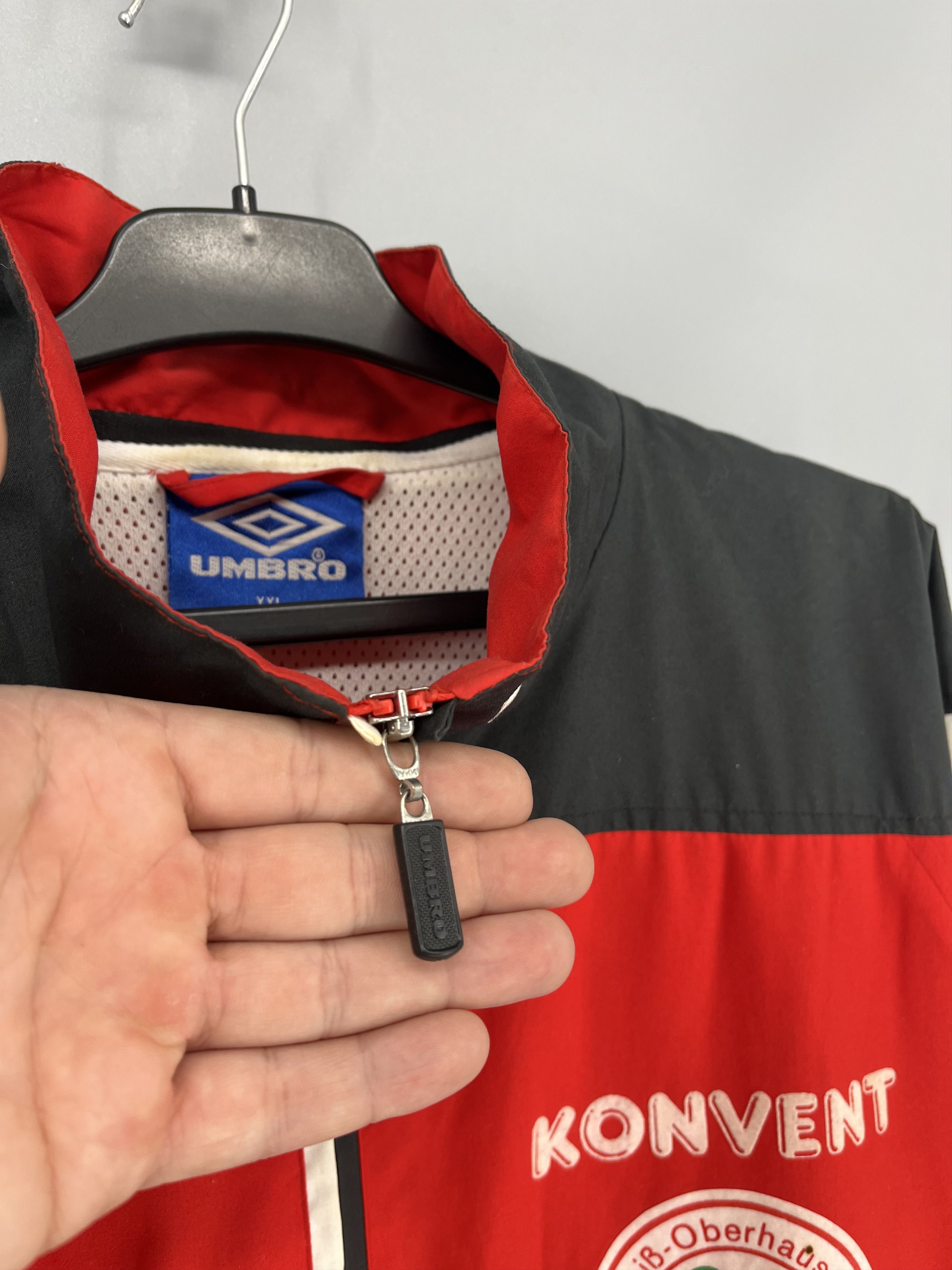 Umbro Vintage Umbro RW Oberhausen KONVENT Soccer Track Jacket Size US XL / EU 56 / 4 - 6 Thumbnail