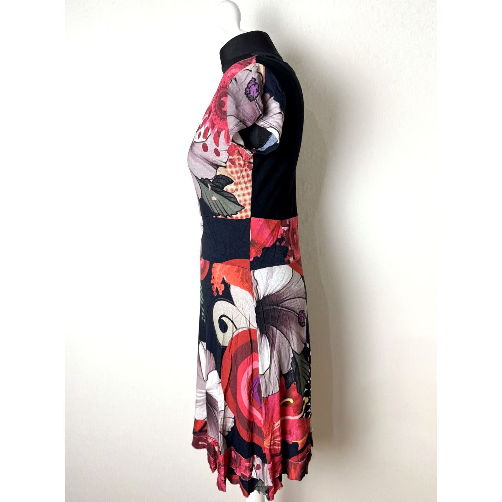 Desigual Desigual womens dress XL Multicoloured Size XL / US 12-14 / IT 48-50 - 2 Thumbnail