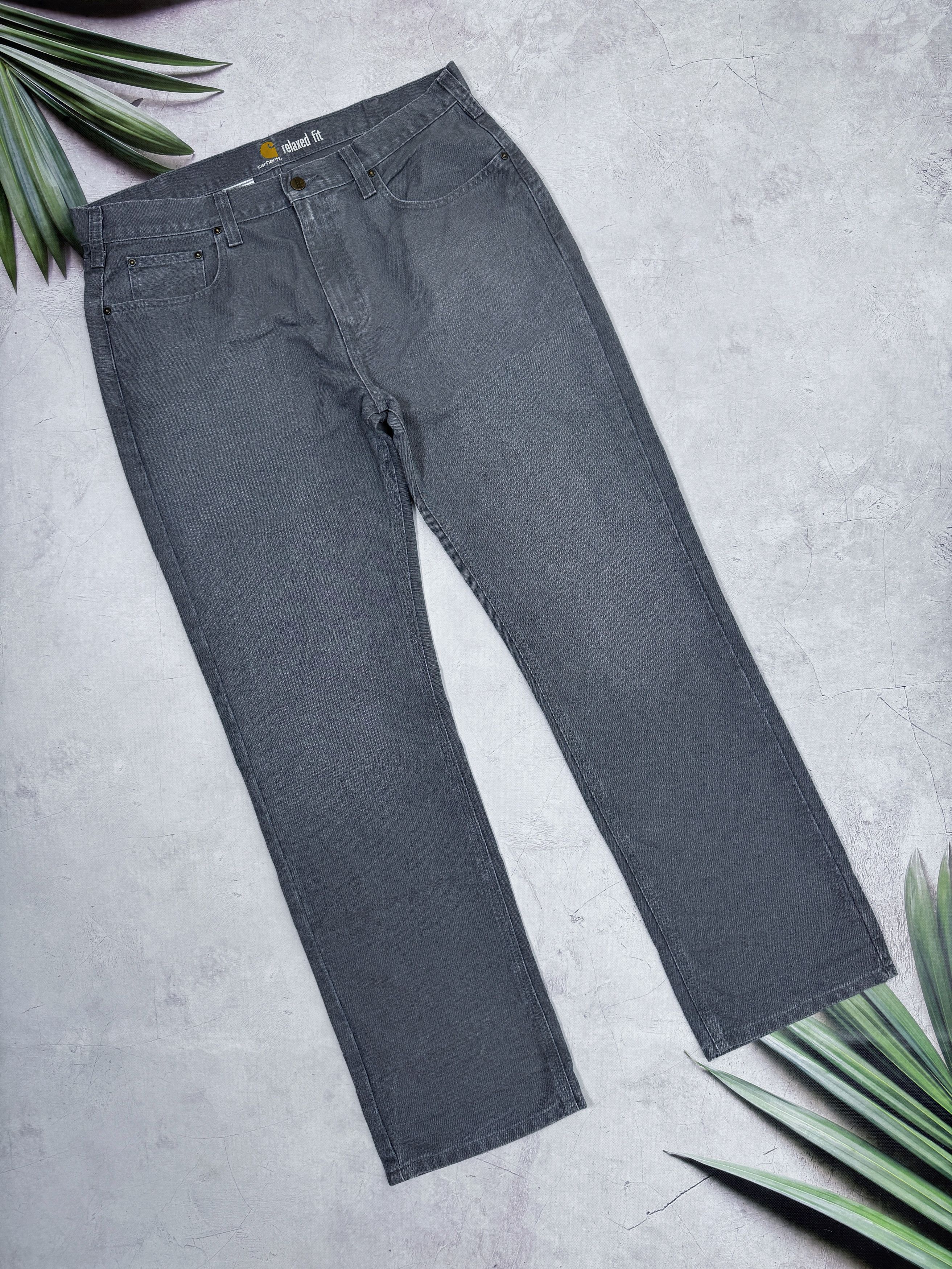 Carhartt × Vintage Vintage Carhartt Work Pants Trousers Relaxed Fit Size US 36 / EU 52 - 2 Thumbnail