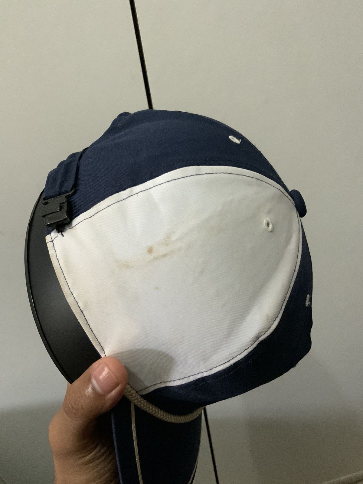 Japanese Brand Vintage Japan Indigo White Zipper Hat Size ONE SIZE - 7 Thumbnail