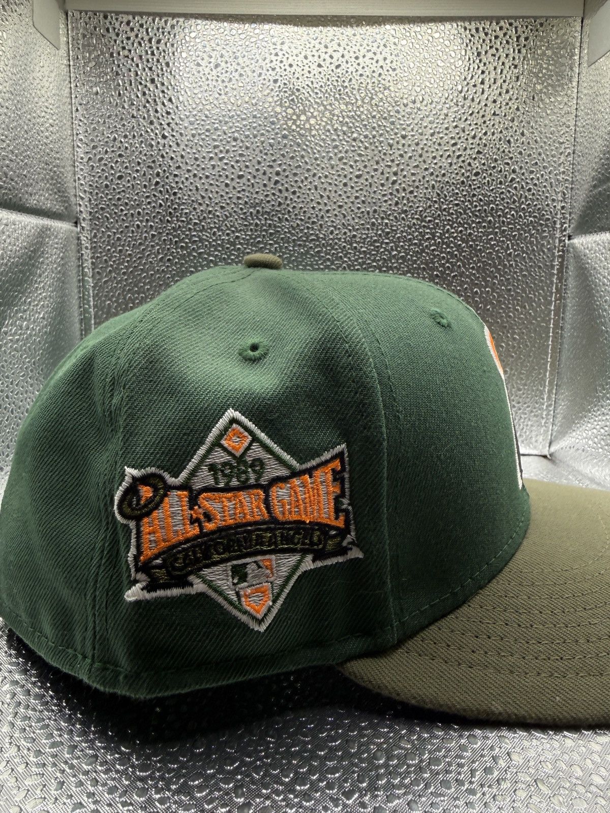 New Era Los Angeles Angels New Era - Green/Purple Fitted SZ 7 1/8 Size ONE SIZE - 2 Thumbnail
