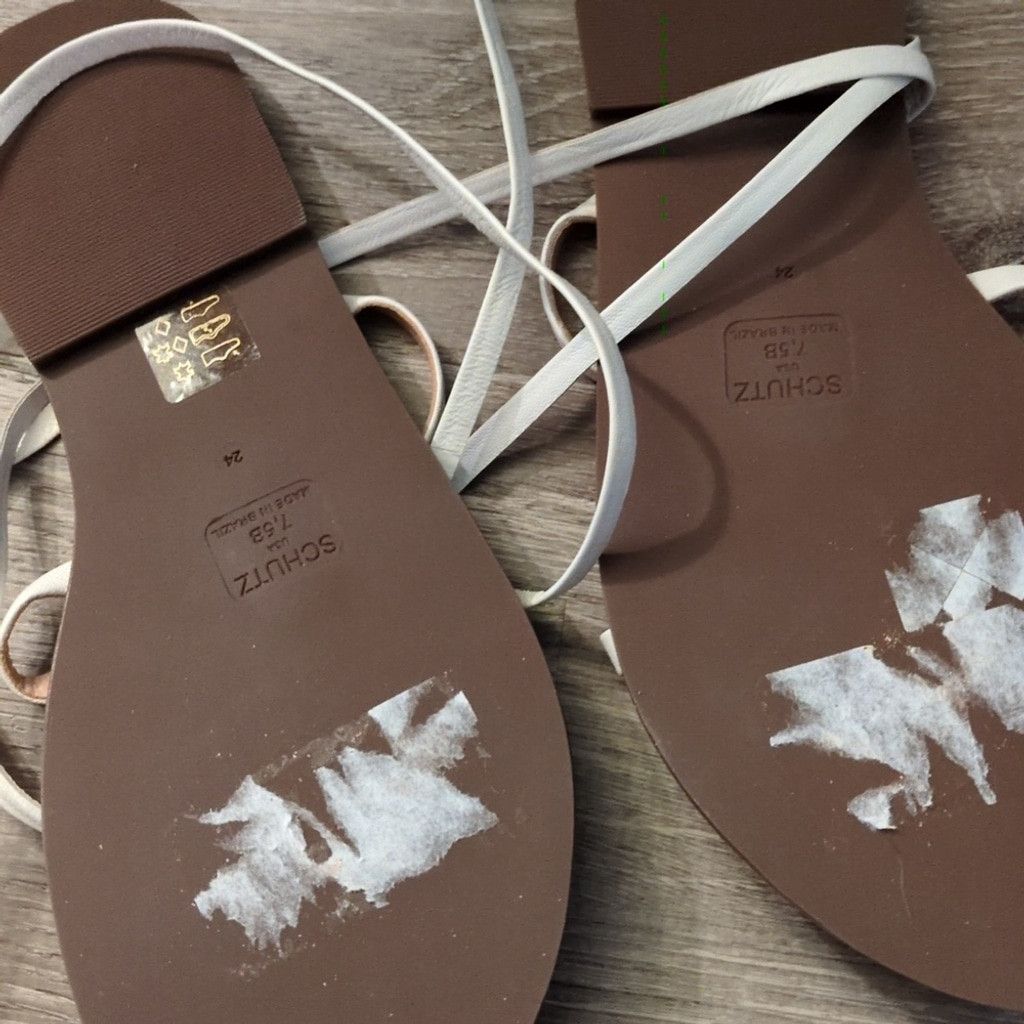SCHUTZ Schutz Urkula Suede Strappy Flat Sandals Size 7.5B Size US 7.5 / IT 37.5 - 9 Thumbnail