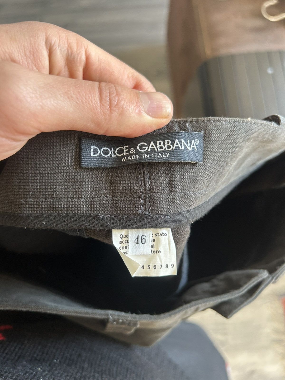 Dolce & Gabbana Dolce & Gabbana Gothic Archive Black Utility Pants Size US 30 / EU 46 - 8 Thumbnail