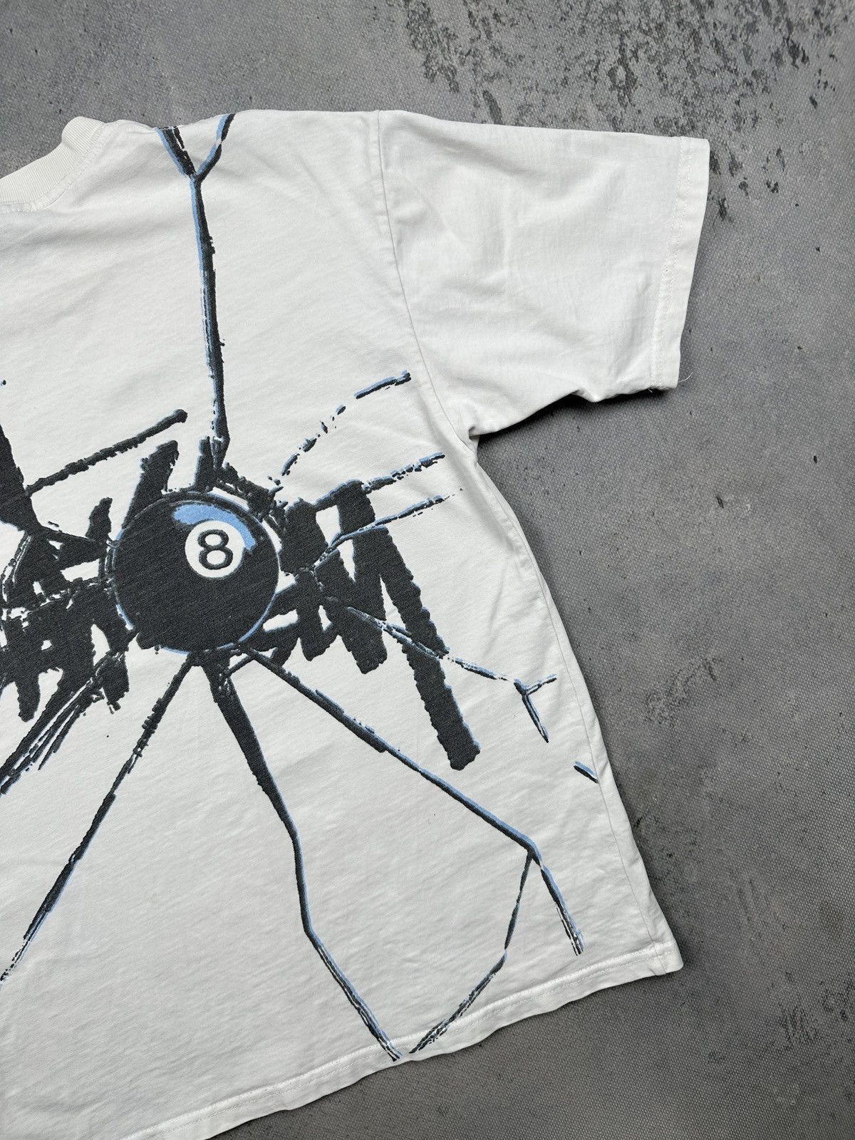 Stussy Stussy Shattered Back Print Tee White Streetwear Graphic USA Size US S / EU 44-46 / 1 - 12 Thumbnail