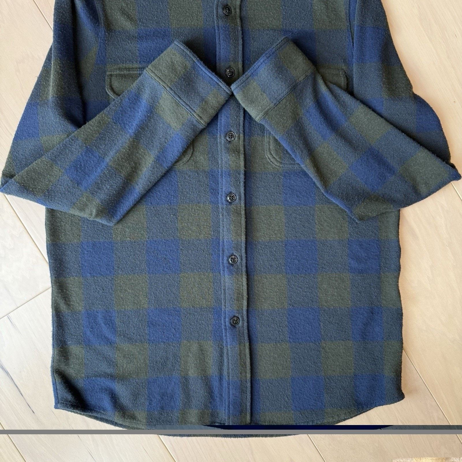 Faherty Faherty Legend Sweater Shirt Medium Green Blue Minimalist Size US M / EU 48-50 / 2 - 5 Thumbnail