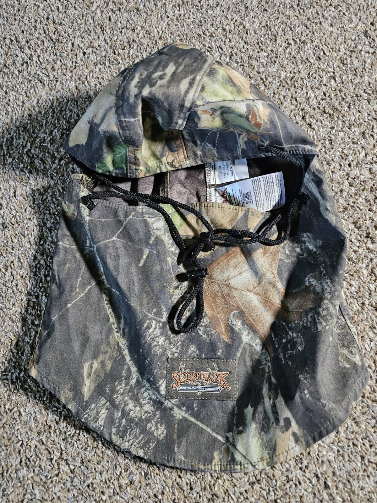 Designer ScentLok Balaclava Hood RealTree Advantage OS Camo Hunting Size ONE SIZE - 1 Thumbnail