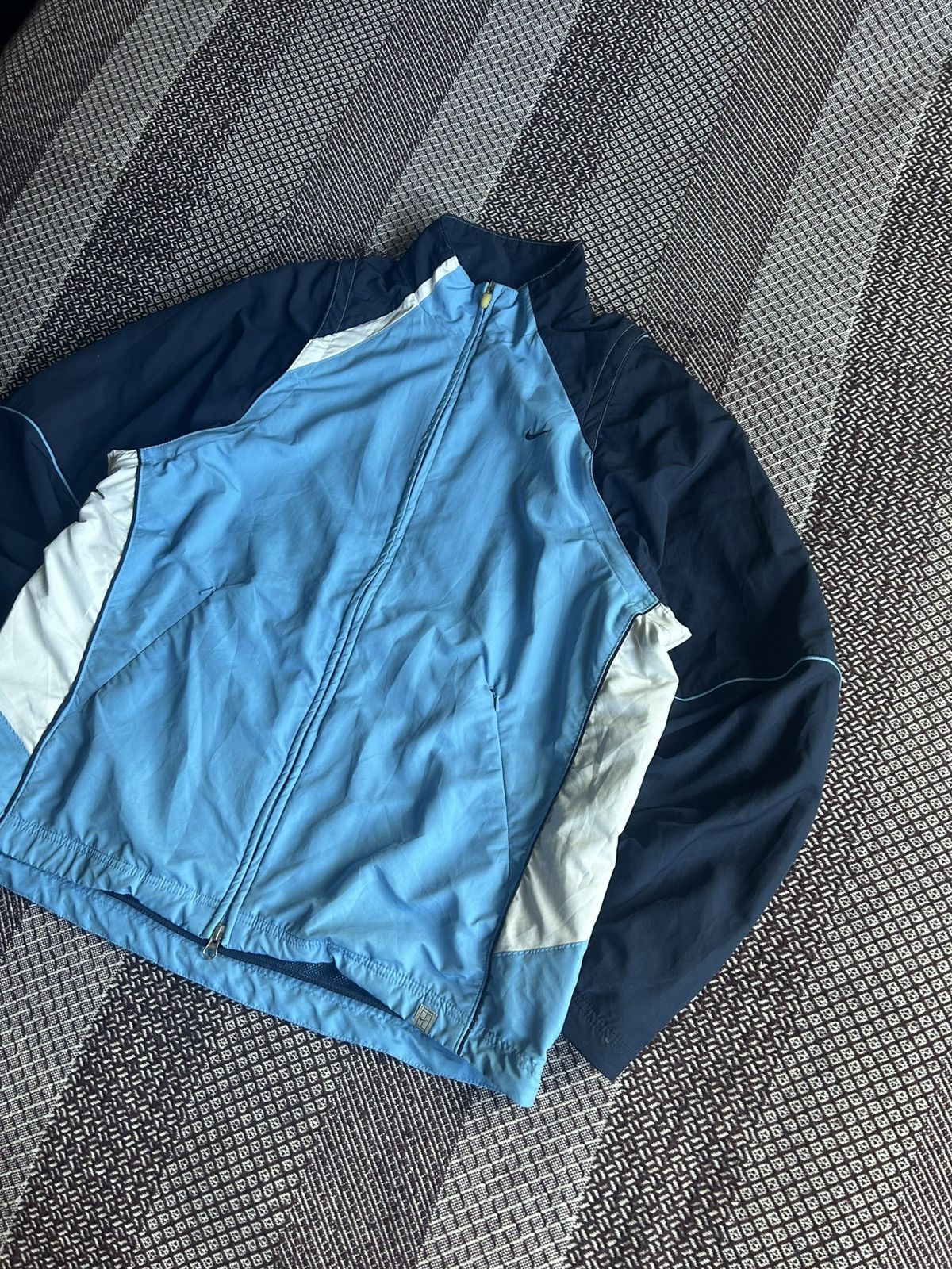Nike Vintage Nike 2 in 1 Jacket & Vest Drill Style Streetwear L Size US L / EU 52-54 / 3 - 2 Thumbnail