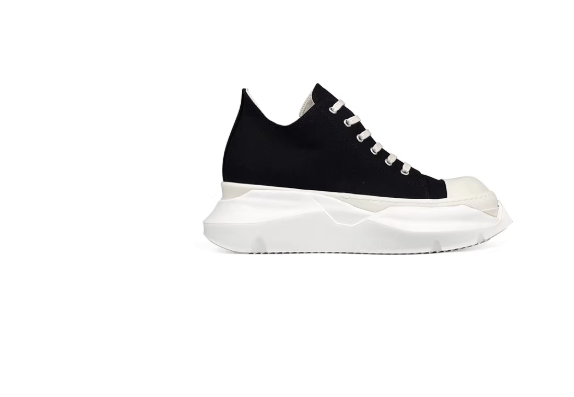 Rick Owens Drkshdw RO Drkshdw Men's Canvas Thick Sole Low Shoes Size US 11.5 / EU 44-45 - 2 Thumbnail