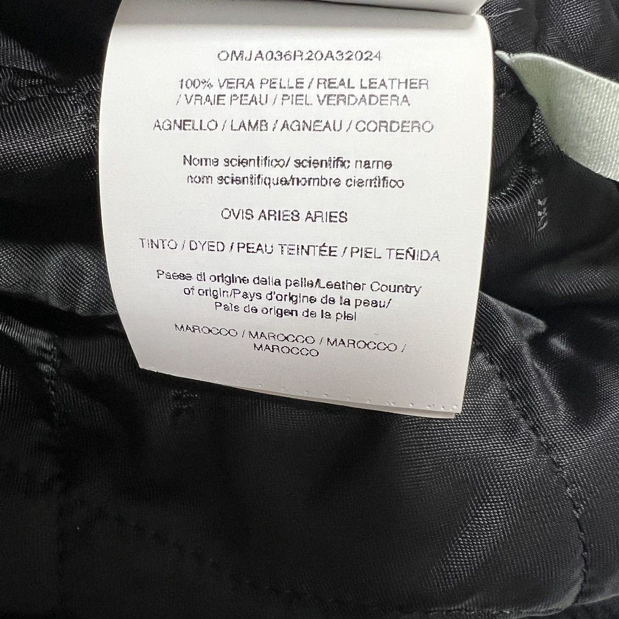 Off-White OFF-WHITE GOLDEN RATIO VARSITY BOMBER JACKET Size US M / EU 48-50 / 2 - 13 Thumbnail