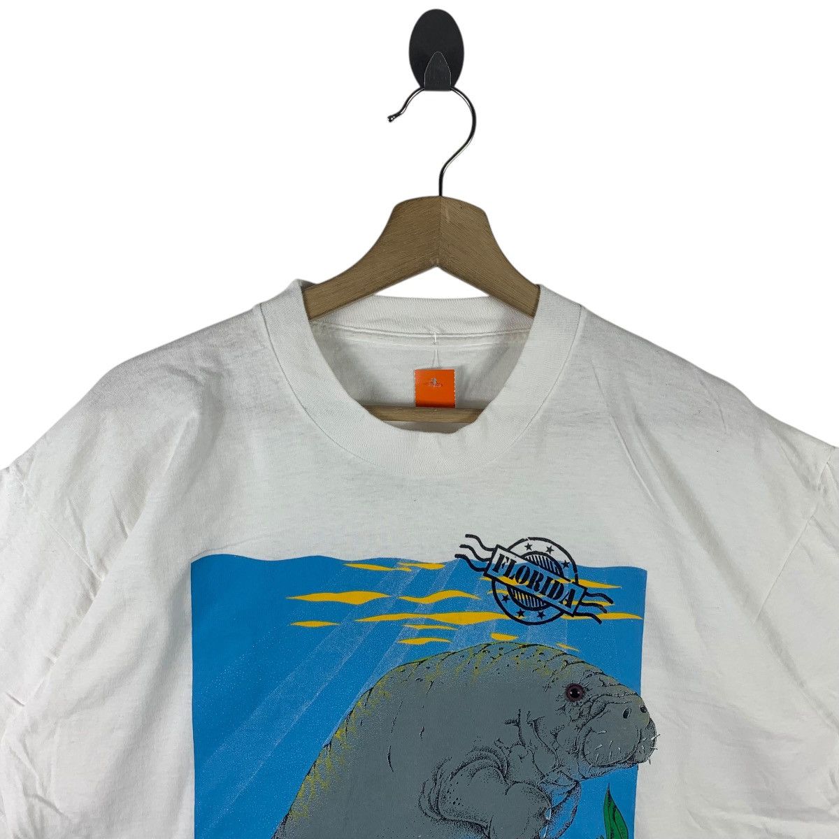 Vintage Vintage 90s FLORIDA Art printed tee Size US L / EU 52-54 / 3 - 2 Thumbnail