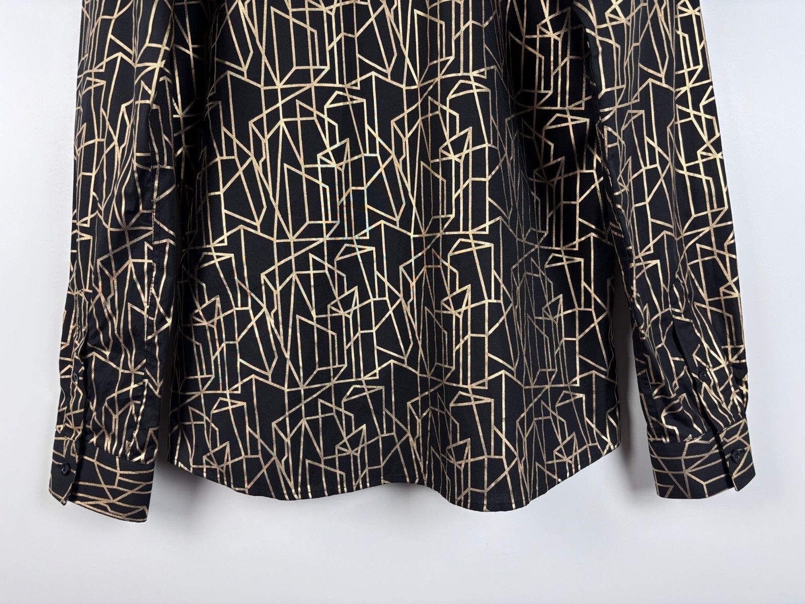 Other Twisted Tailor Butterfield Button Up Shirt Geometric Size M Size US M / EU 48-50 / 2 - 7 Thumbnail
