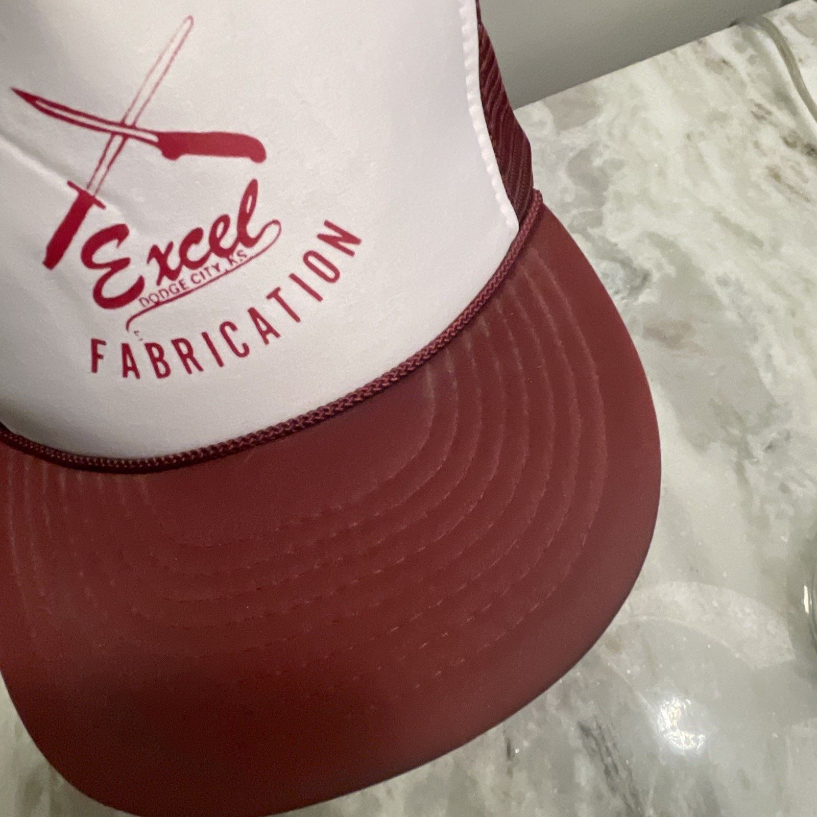 Vintage Excel Fabrication Trucker SnapBack Cap OS Adjustable Nissin Size ONE SIZE - 6 Thumbnail