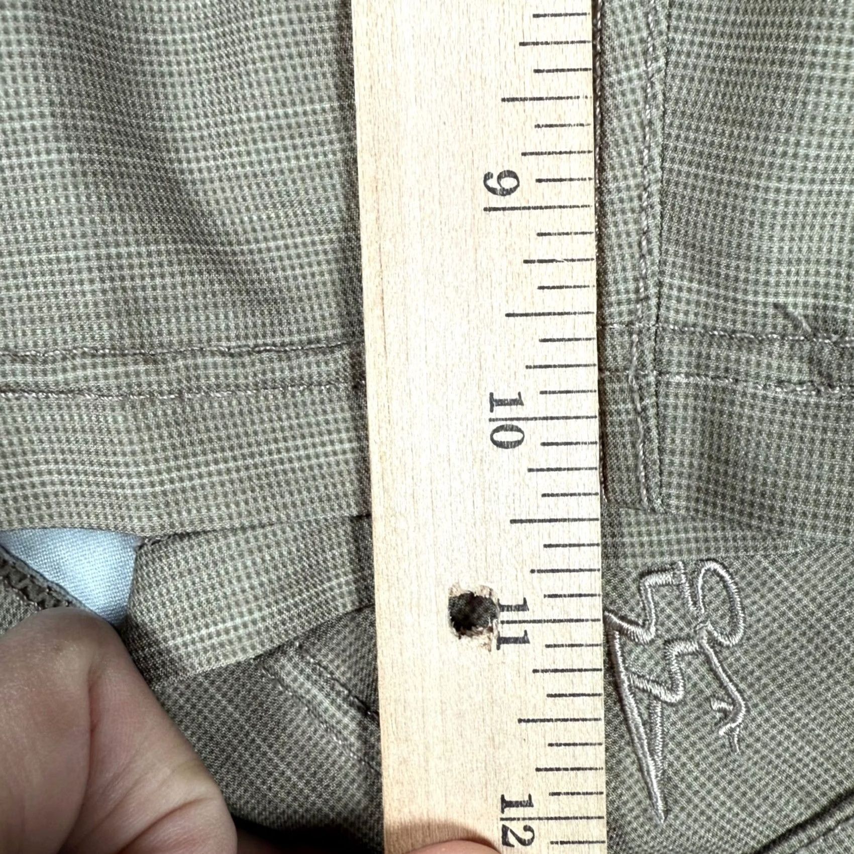 Vintage Hybrid Collection DaHui Mens Shorts Size 40 Beige Lightweight Drawstring Casual Beach Chino Pocketed Front Flat Front Regular Mens Size US 40 / EU 56 - 8 Thumbnail