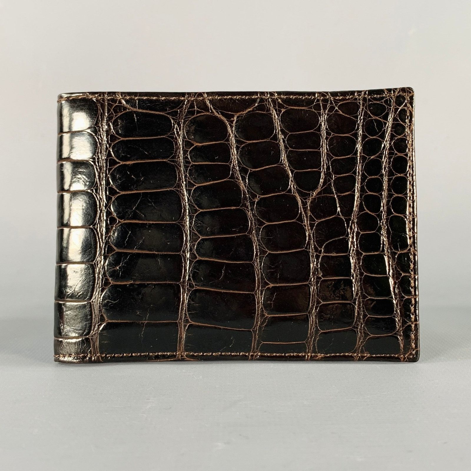 Other DEVECCHI Brown Alligator Leather Wallet Size ONE SIZE - 1 Thumbnail