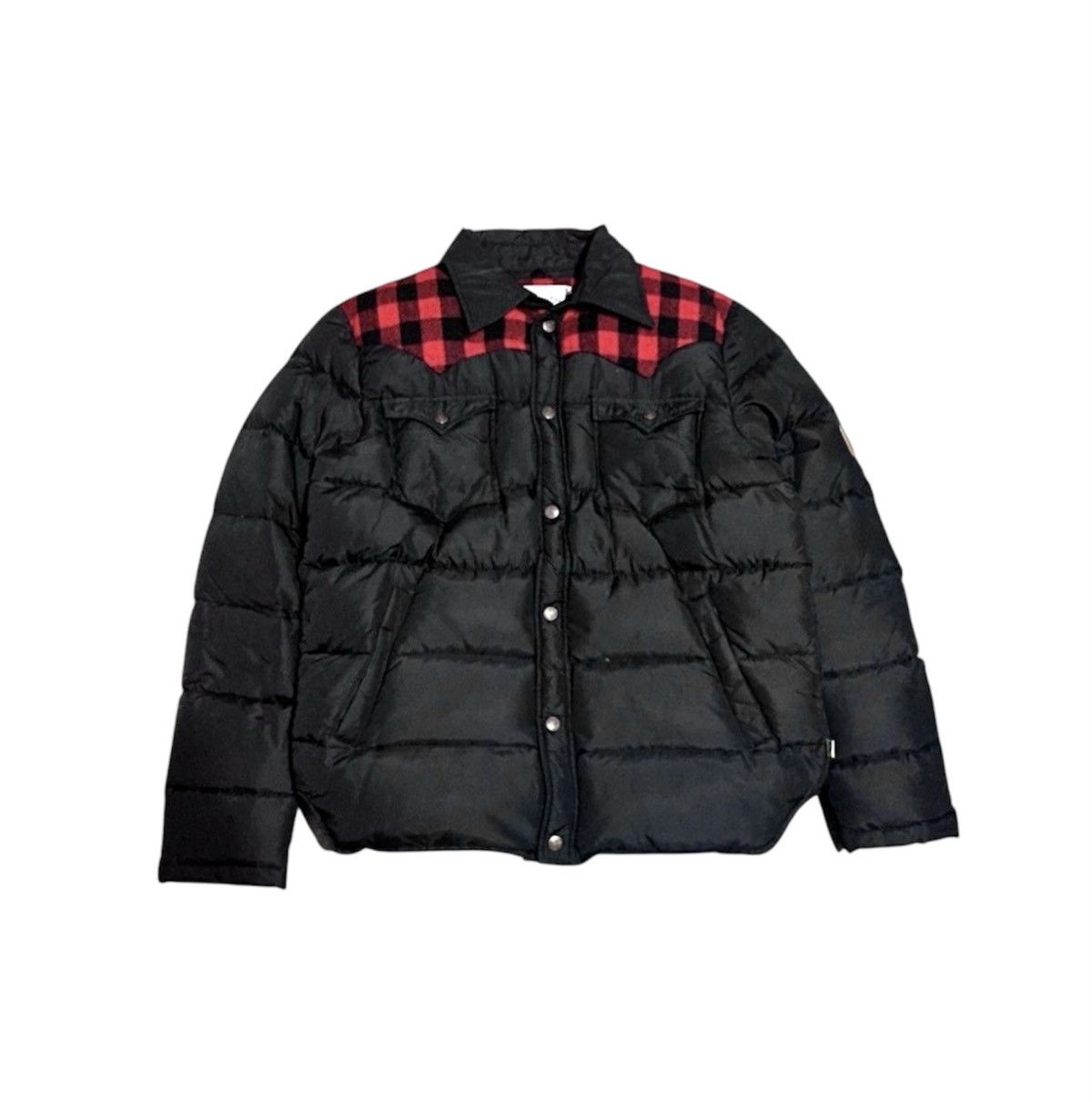 Penfield Penfield Rockford Classic Wool Plaid Nylon Down Jacket Size US M / EU 48-50 / 2 - 1 Thumbnail
