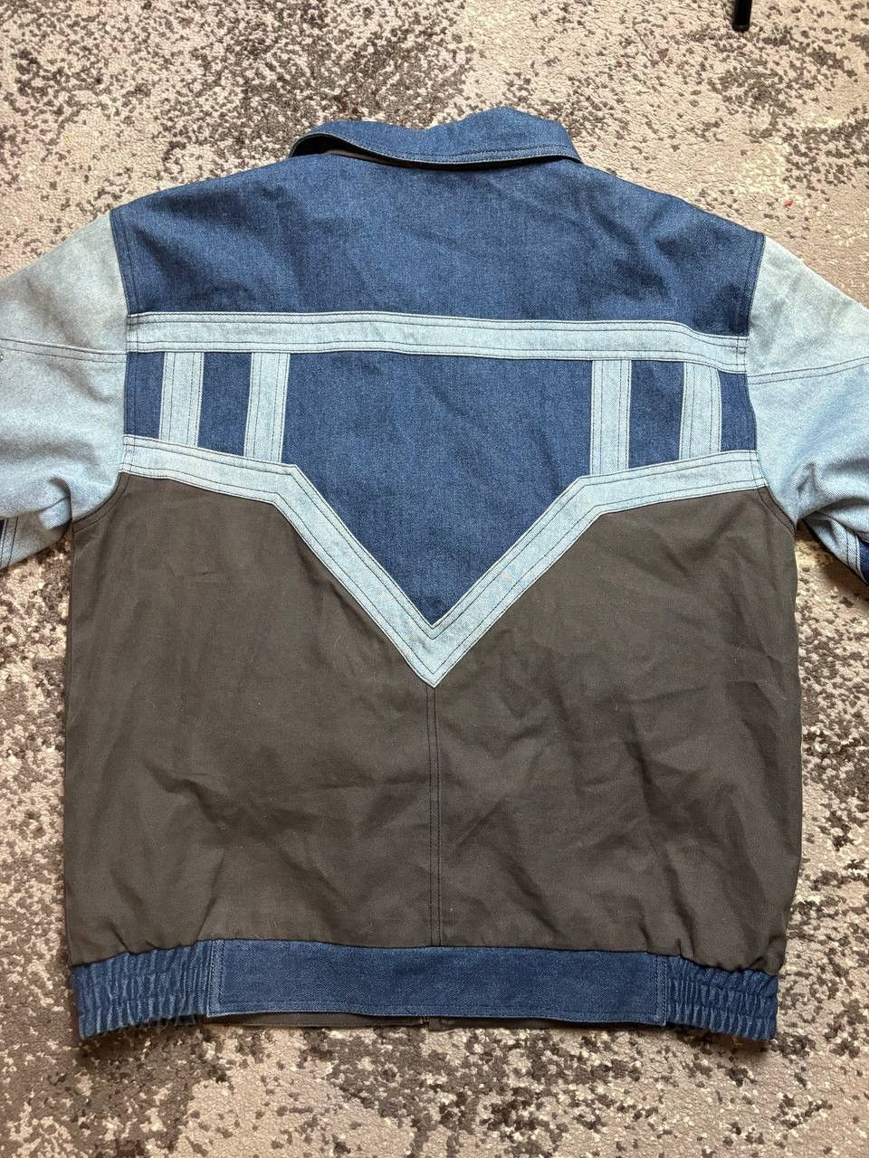 Designer × Vintage Jacques Lorant padded denim jacket, zip-up, long sleeves Size US M / EU 48-50 / 2 - 8 Thumbnail