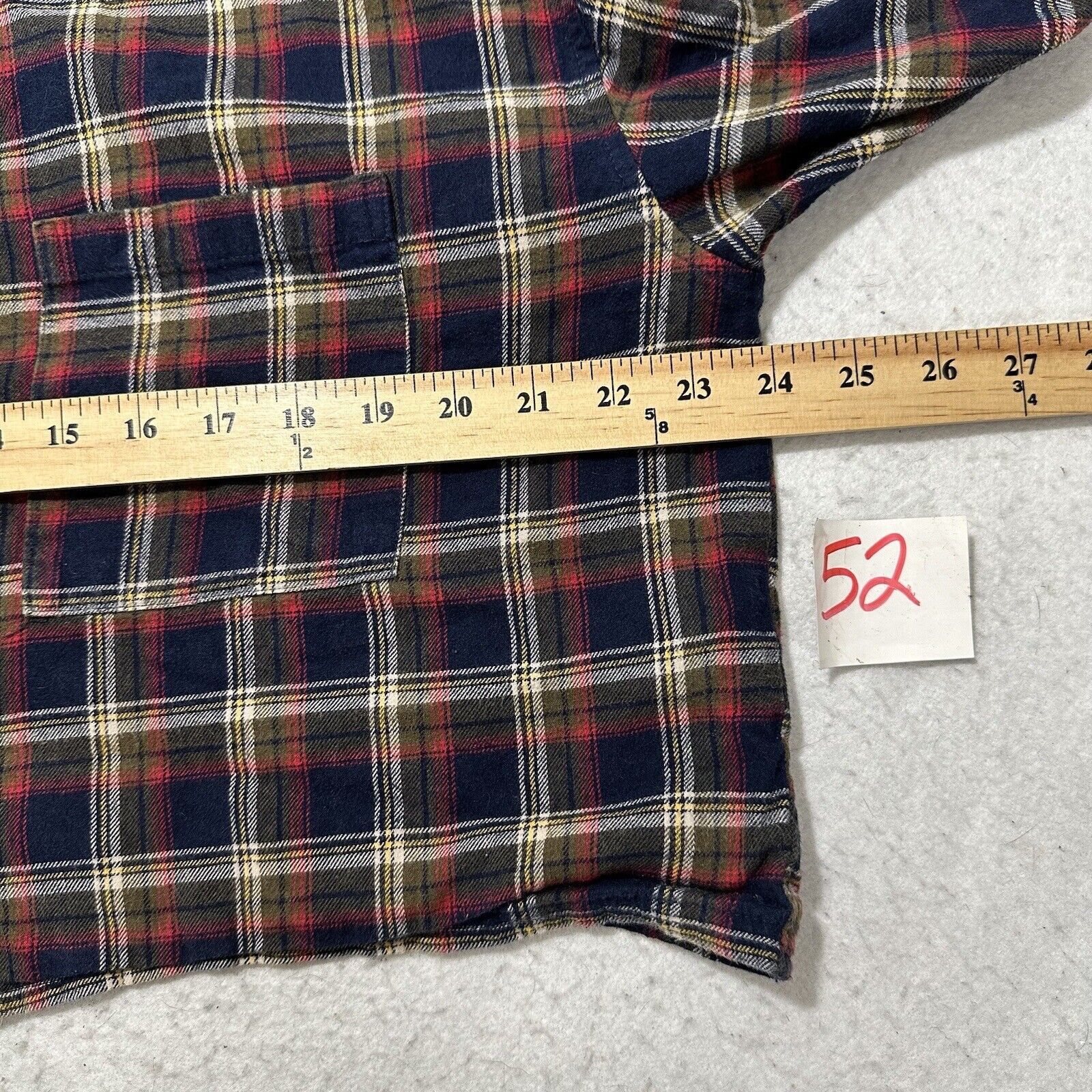 Forever 21 Forever 21 Medium Flannel Cropped Shirt Plaid Button Down Size M / US 6-8 / IT 42-44 - 7 Thumbnail