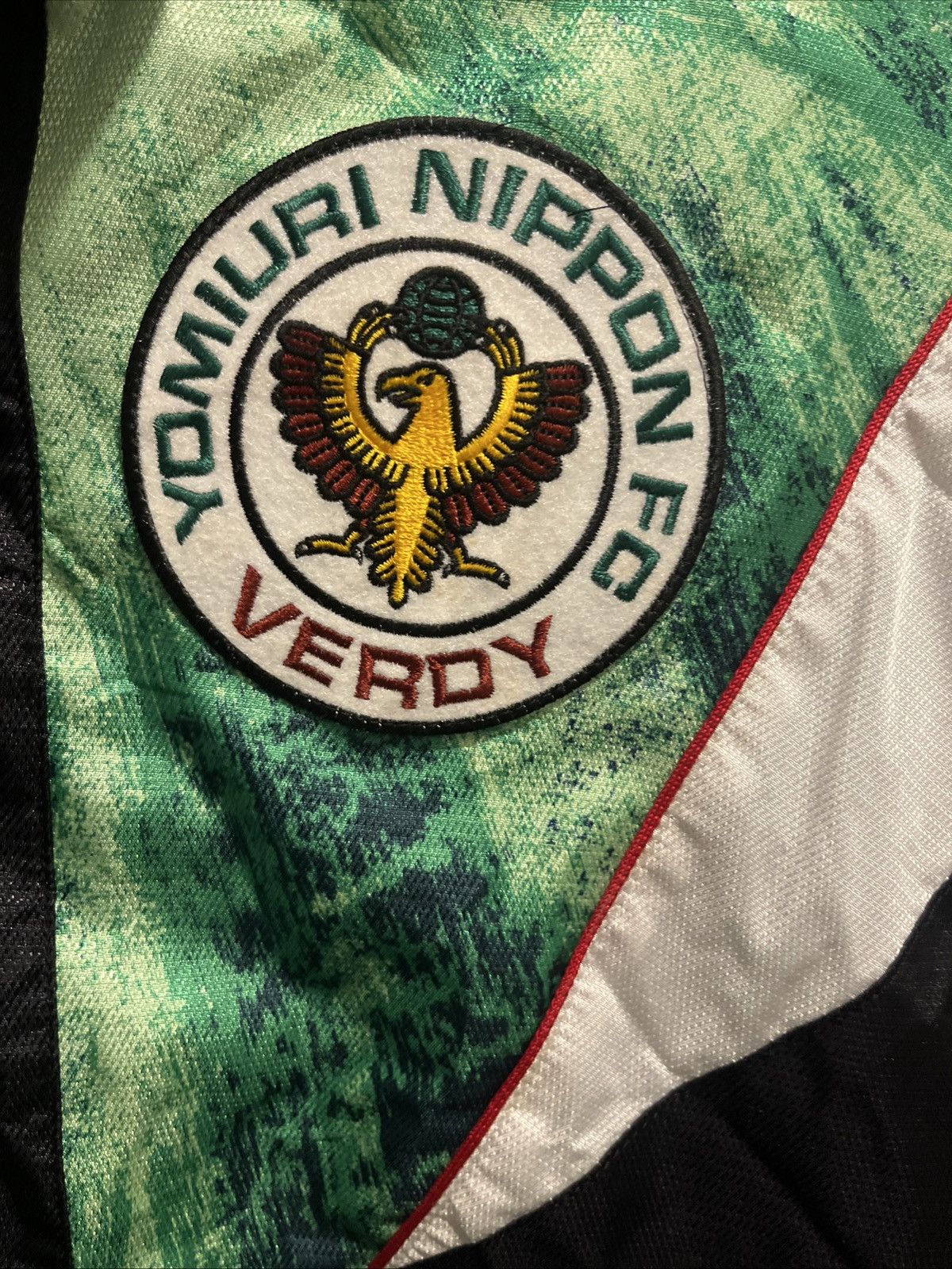 Mizuno Tokyo Verdy Yomirui 1993 Mizuno track jacket - JP L fits M Size US M / EU 48-50 / 2 - 2 Thumbnail