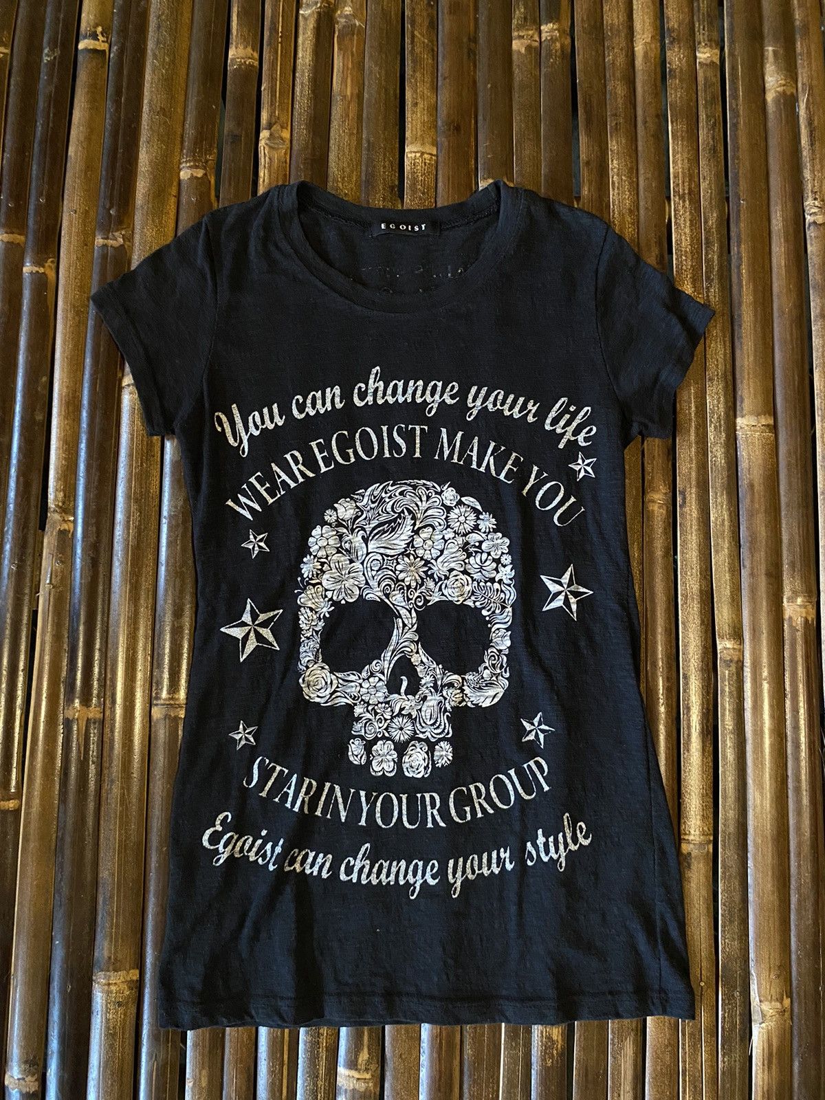 If Six Was Nine Egoist Skull Tshirt Size S / US 4 / IT 40 - 1 Thumbnail