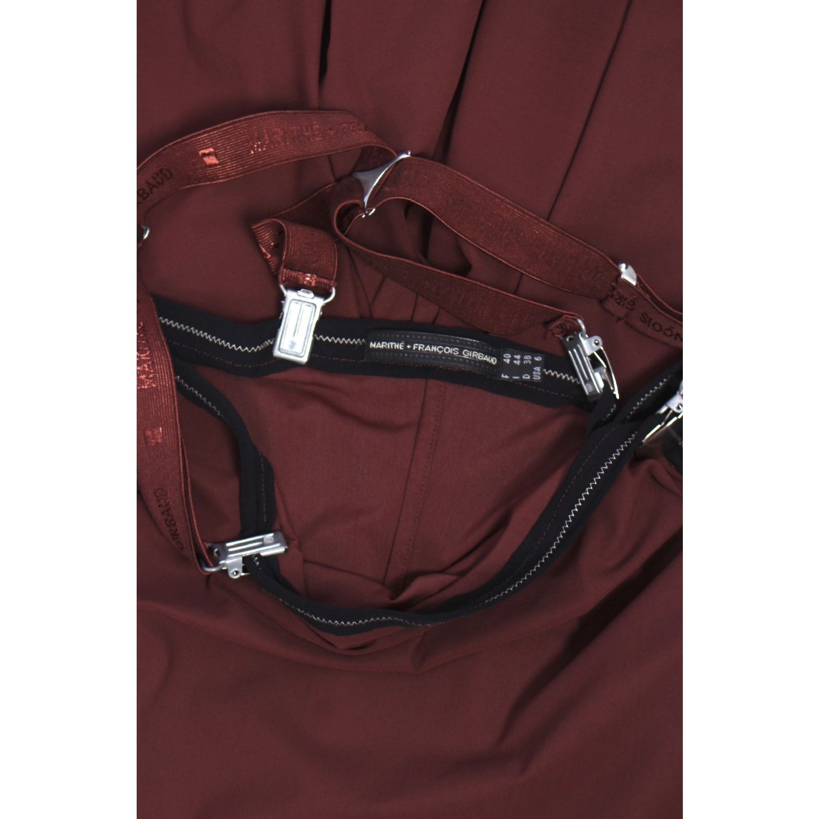 Marithe + Francois Girbaud Marithé François Girbaud Brown Asymmetric Vintage Dress Size M / US 6-8 / IT 42-44 - 13 Thumbnail