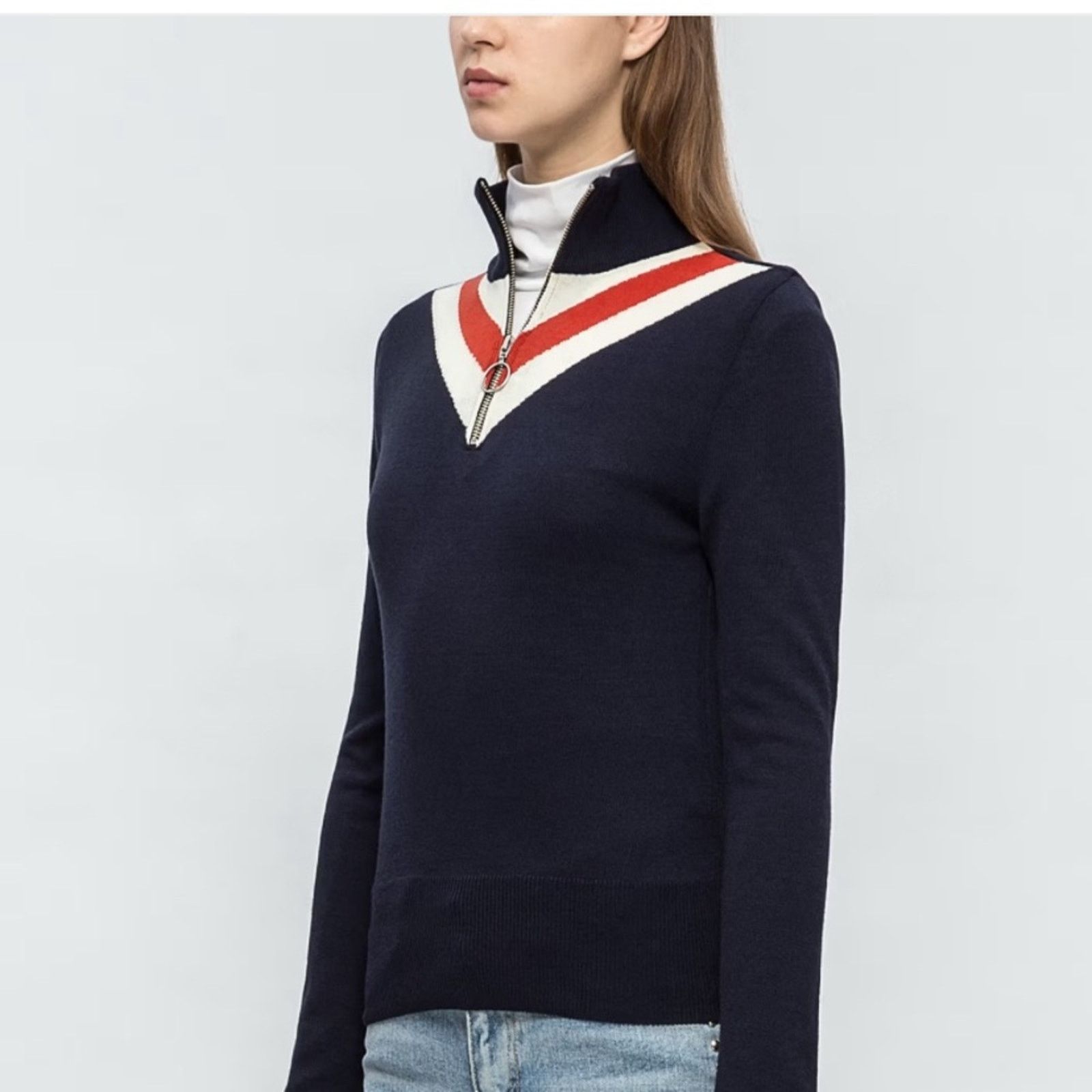 Andersson Bell ADSB Andersson Bell $399 O Ring Mod Zip Sweater Womens S Size S / US 4 / IT 40 - 8 Thumbnail