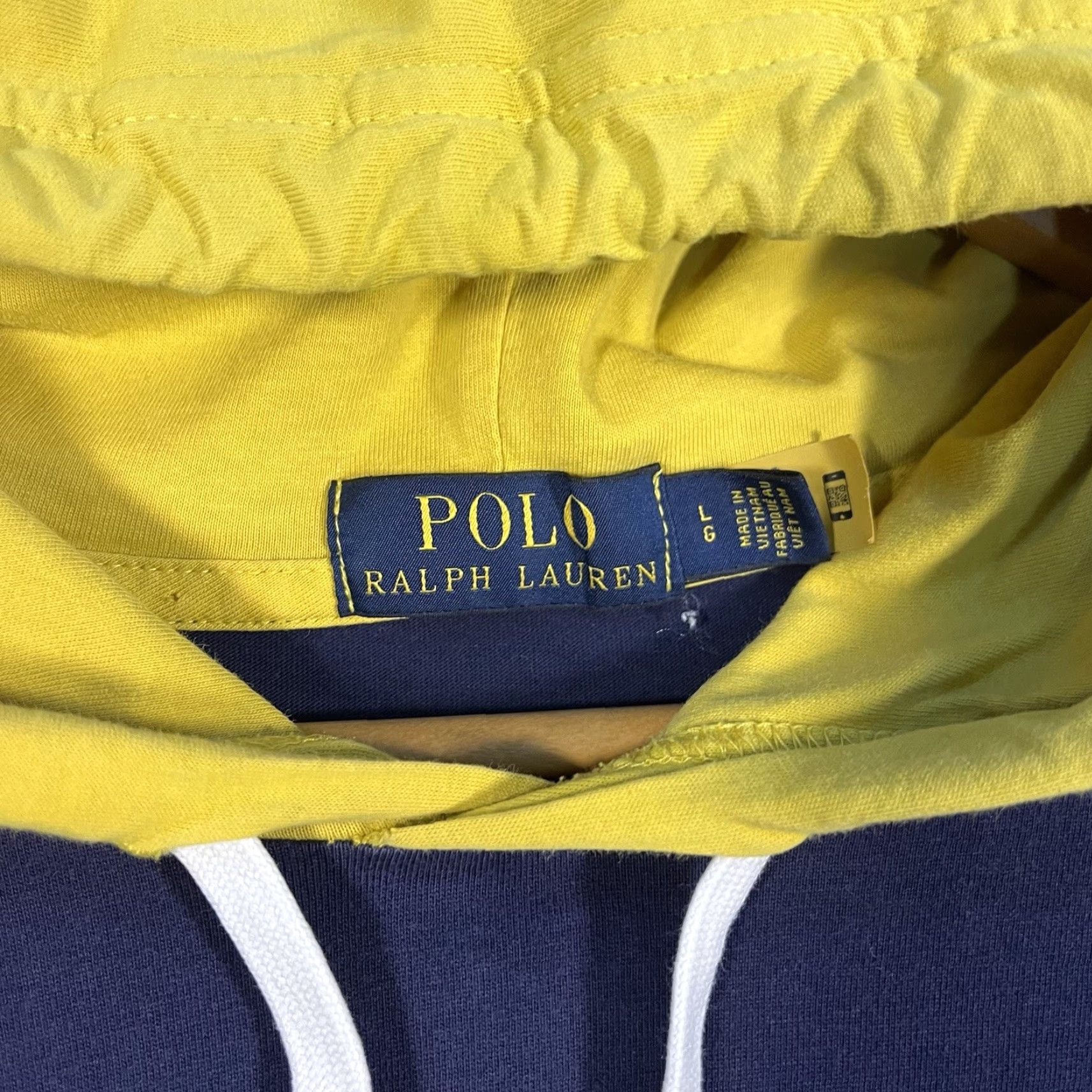 Polo Ralph Lauren Polo Ralph Lauren Men's T-Shirt Hooded Logo Newport Navy Multicolor L Classic Fit Shirt Hooded Mens Size US L / EU 52-54 / 3 - 2 Thumbnail