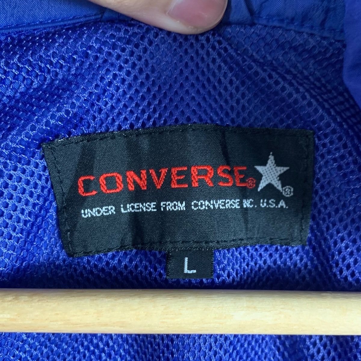 Converse Vintage CONVERSE ALL STAR Windbreaker Zip Up Size US L / EU 52-54 / 3 - 6 Thumbnail