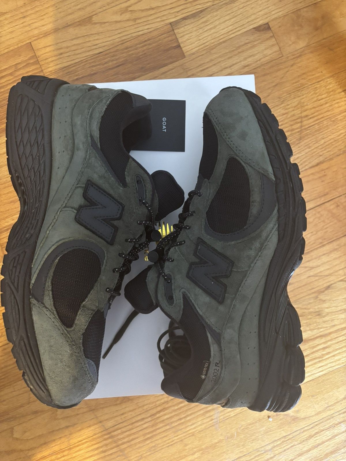 New Balance JJJJound 2002R GORE-TEX Pine Sneaker Green