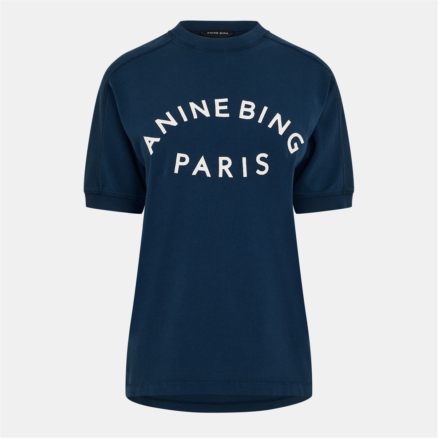 Anine Bing o1g2r1mq0626 T-Shirt in Blue Size XS / US 0-2 / IT 36-38 - 1 Thumbnail