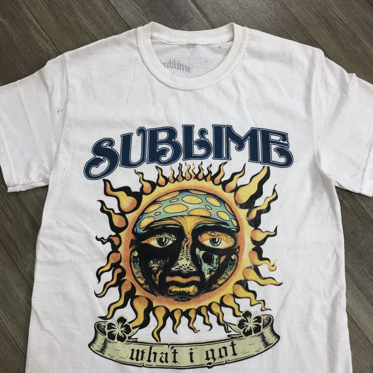 Band Tees × Sublime × Vintage Vintage 2000s Sublime Sun Logo Iconic Design Band Tee Size US S / EU 44-46 / 1 - 2 Thumbnail