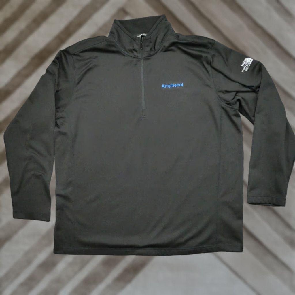 The North Face The North Face Sweatshirt Mens 2XL Black Quarter Zip Fleece Sweater Size US XXL / EU 58 / 5 - 1 Thumbnail