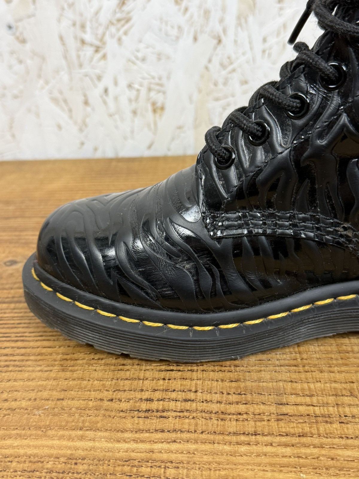 Dr. Martens Dr. Martens 1460 Pascal Embossed Zebra Ankle Boots US7 EU38 Size US 7 / IT 37 - 10 Thumbnail
