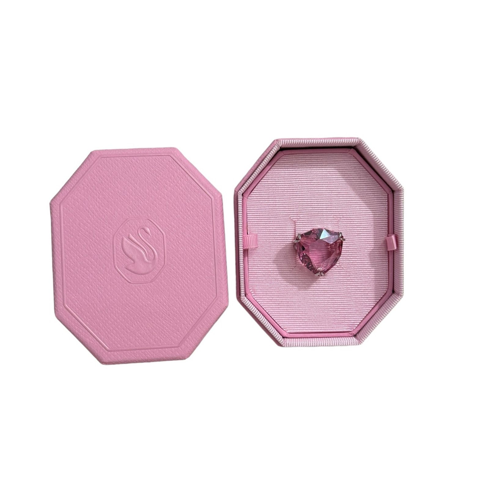 Swarovski Swarovski Millenia cocktail ring Trilliant cut, Pink 50 / 5 Size ONE SIZE - 7 Thumbnail