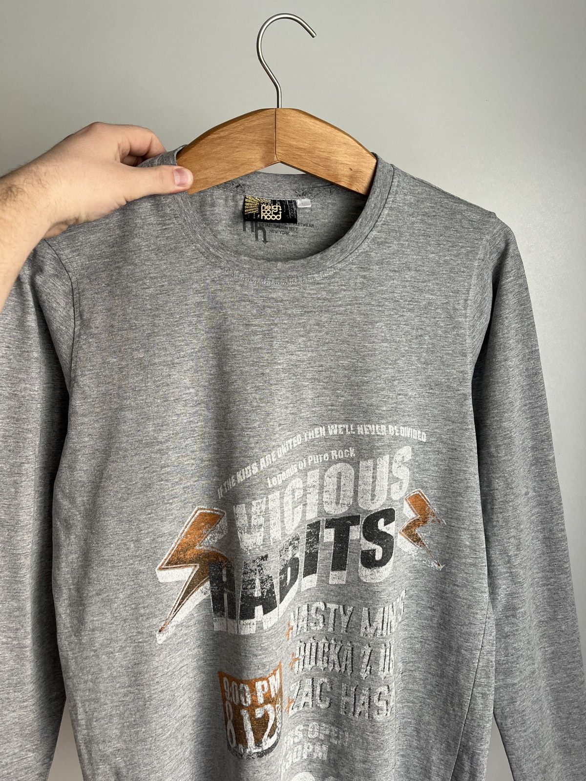 Neighborhood Neighborhood Vicious Habits Long Sleeve Tee Size US M / EU 48-50 / 2 - 5 Thumbnail