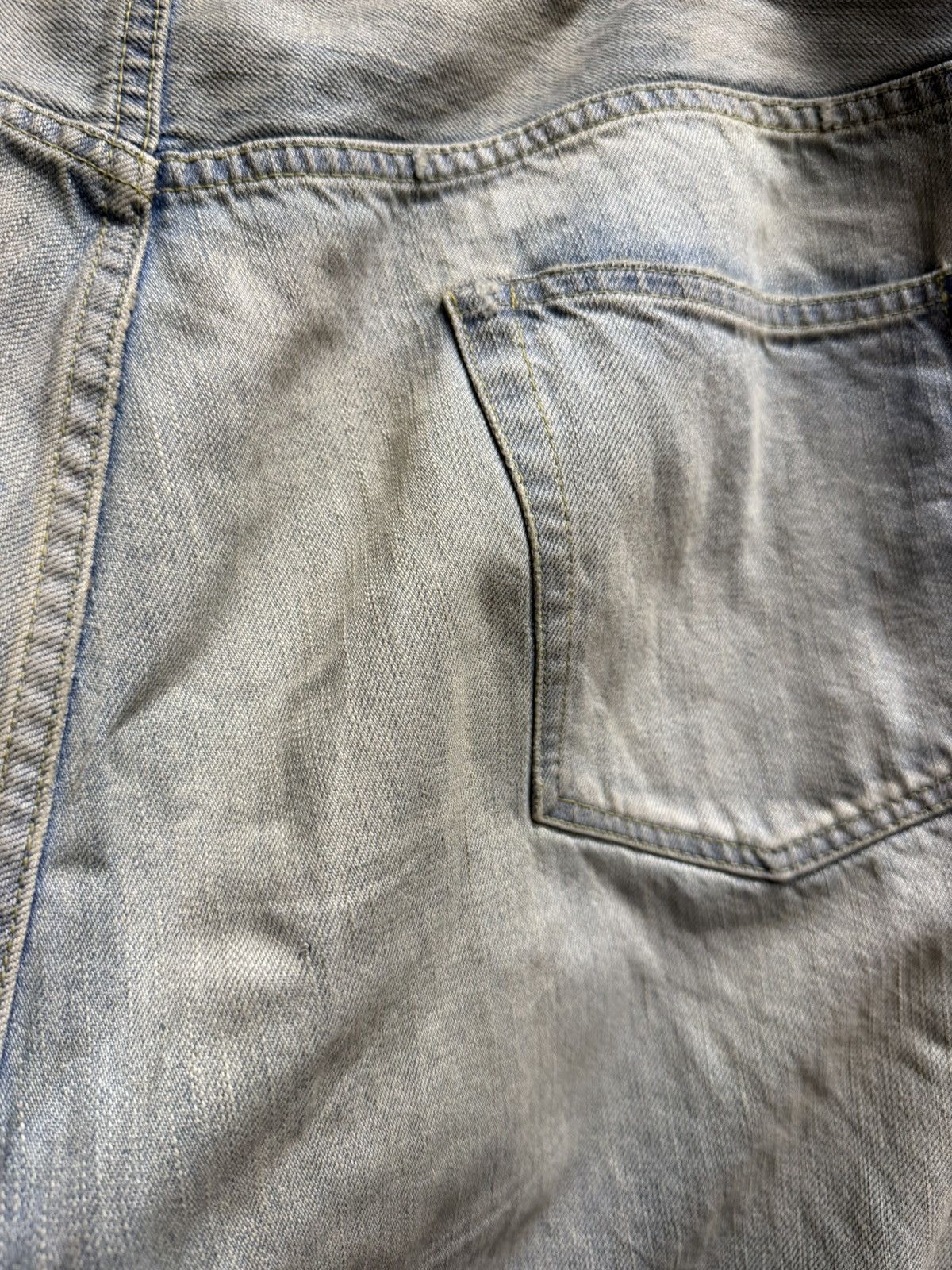 A.PRESSE a presse NO.37 bleach denim size 38 Size US 38 / EU 54 - 9 Thumbnail