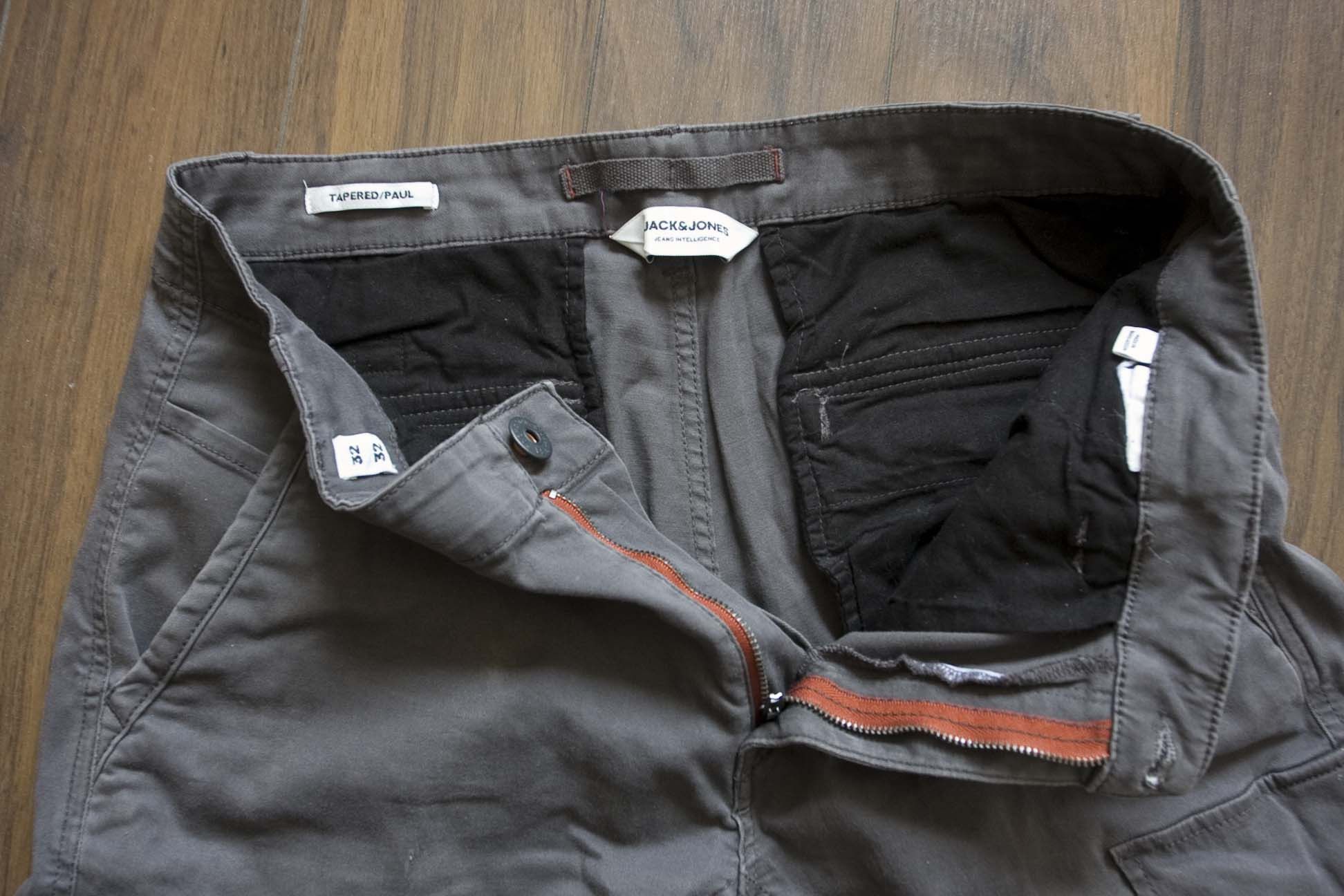 Jack & Jones JACK & JONES Pants Cargo Tapered / Paul Size 32x28 Gray Size US 32 / EU 48 - 7 Thumbnail