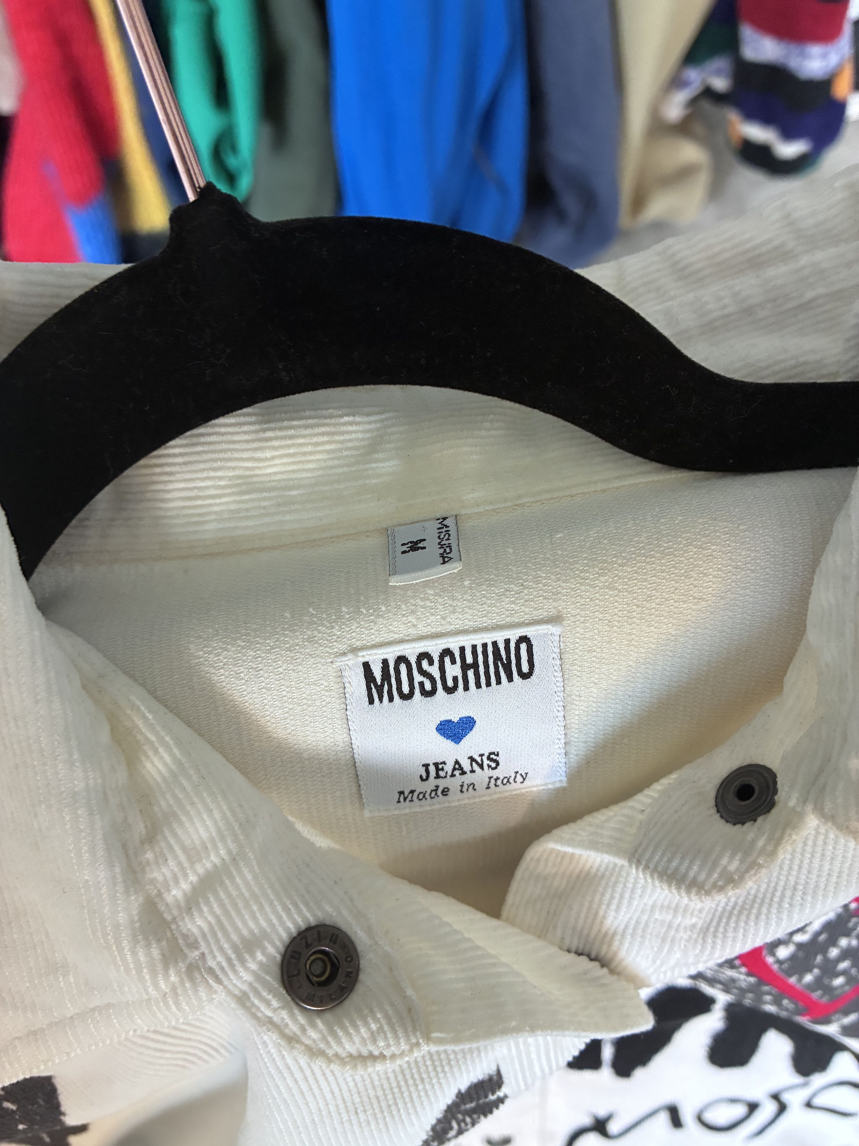 Moschino 1987 Archival Moschino Jeans Monogram Spell Out Corduroy M Size US M / EU 48-50 / 2 - 4 Thumbnail
