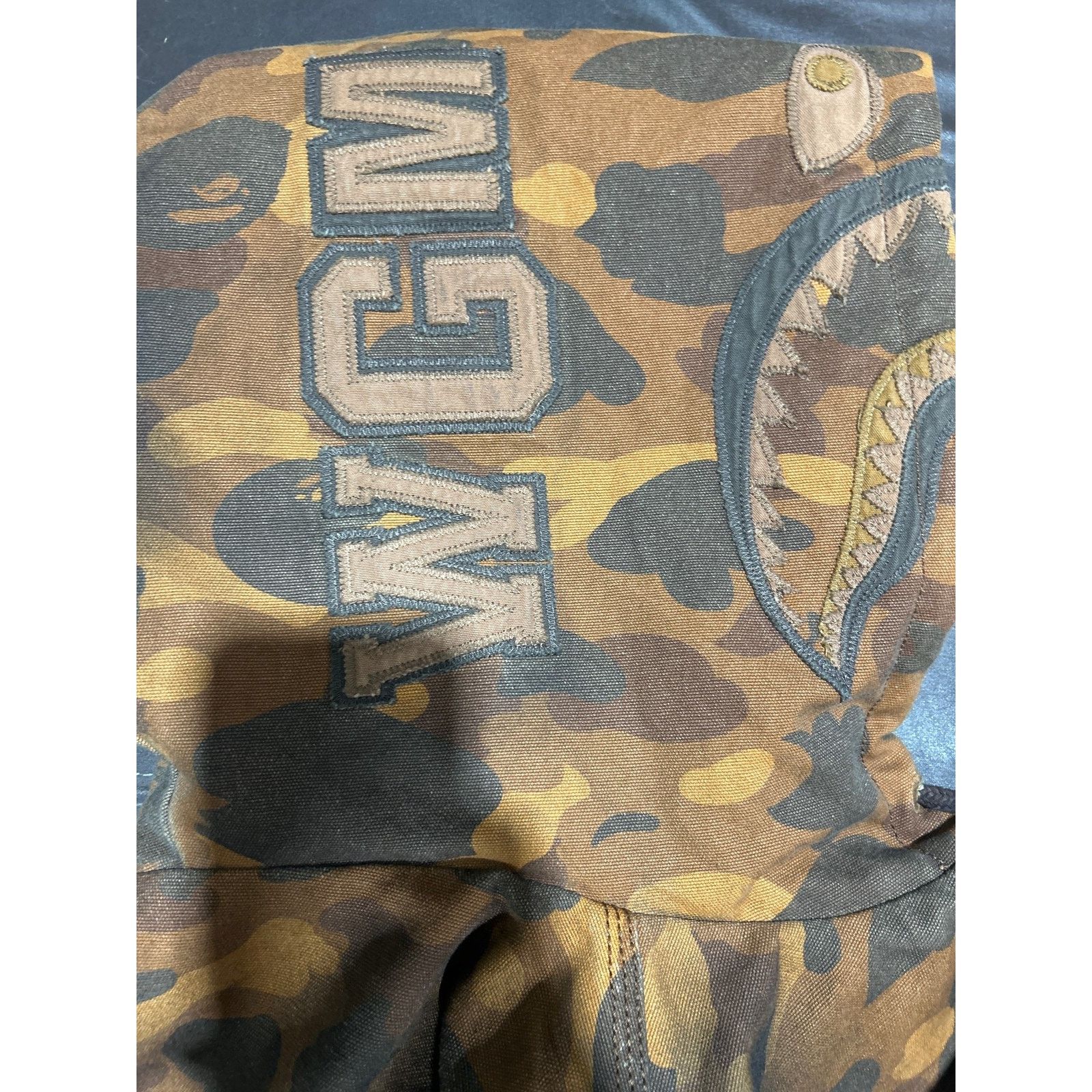 Bape BAPE SOLID 1ST CAMO REVERSIBLE WORK JACKET SIZE XL PREOWNED Size US XL / EU 56 / 4 - 3 Thumbnail