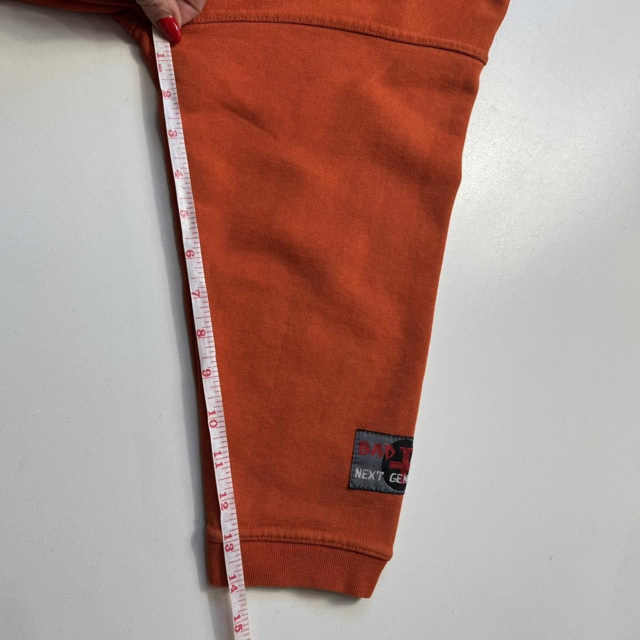 Vintage Bad + Mad Vintage Long Sleeve T-shirt Men's Size SOrange Size US S / EU 44-46 / 1 - 7 Thumbnail