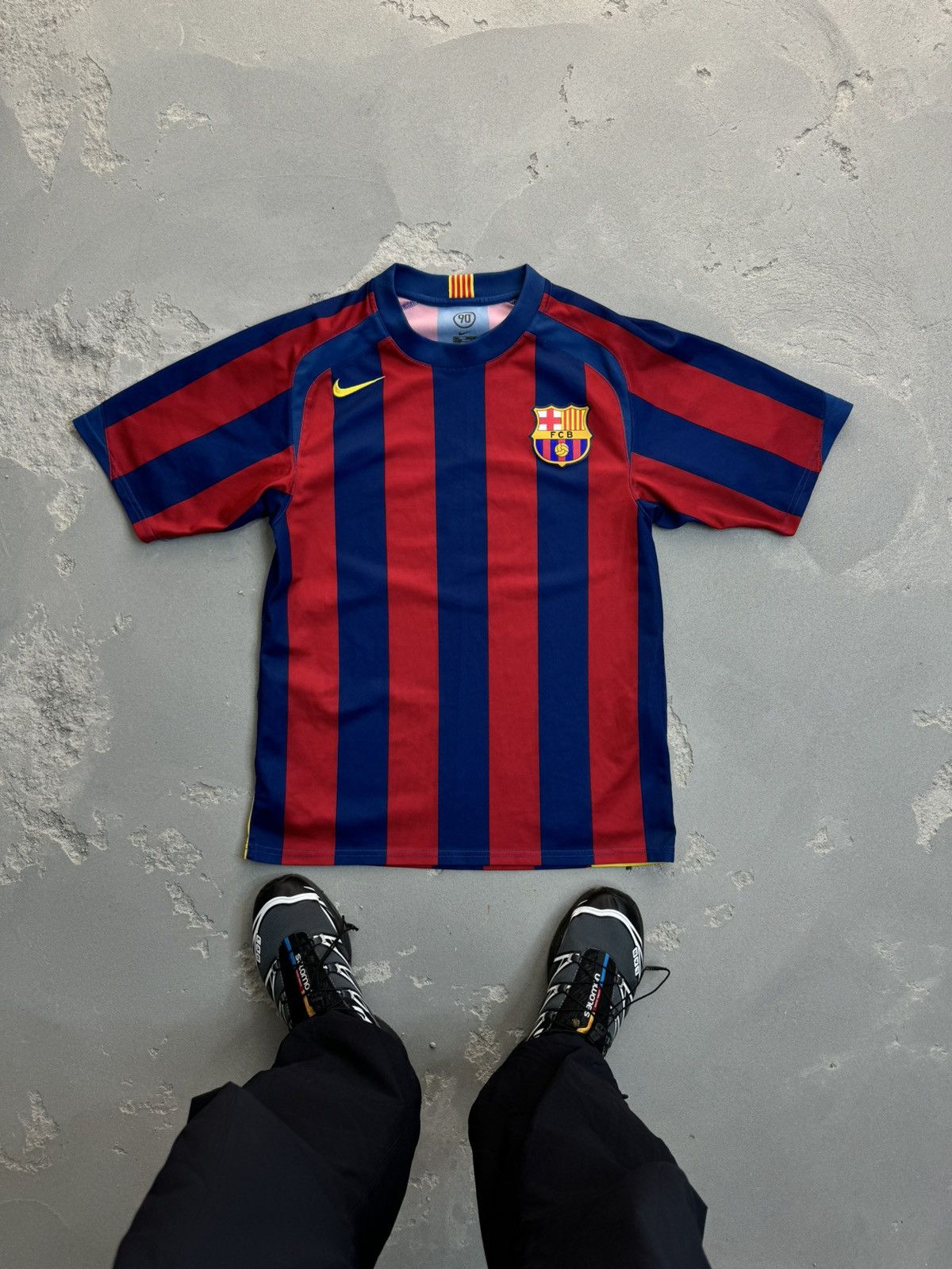 Other Vintage Nike Barcelona 2005 2006 Home Shirt Soccer Jersey S Size US S / EU 44-46 / 1 - 1 Thumbnail