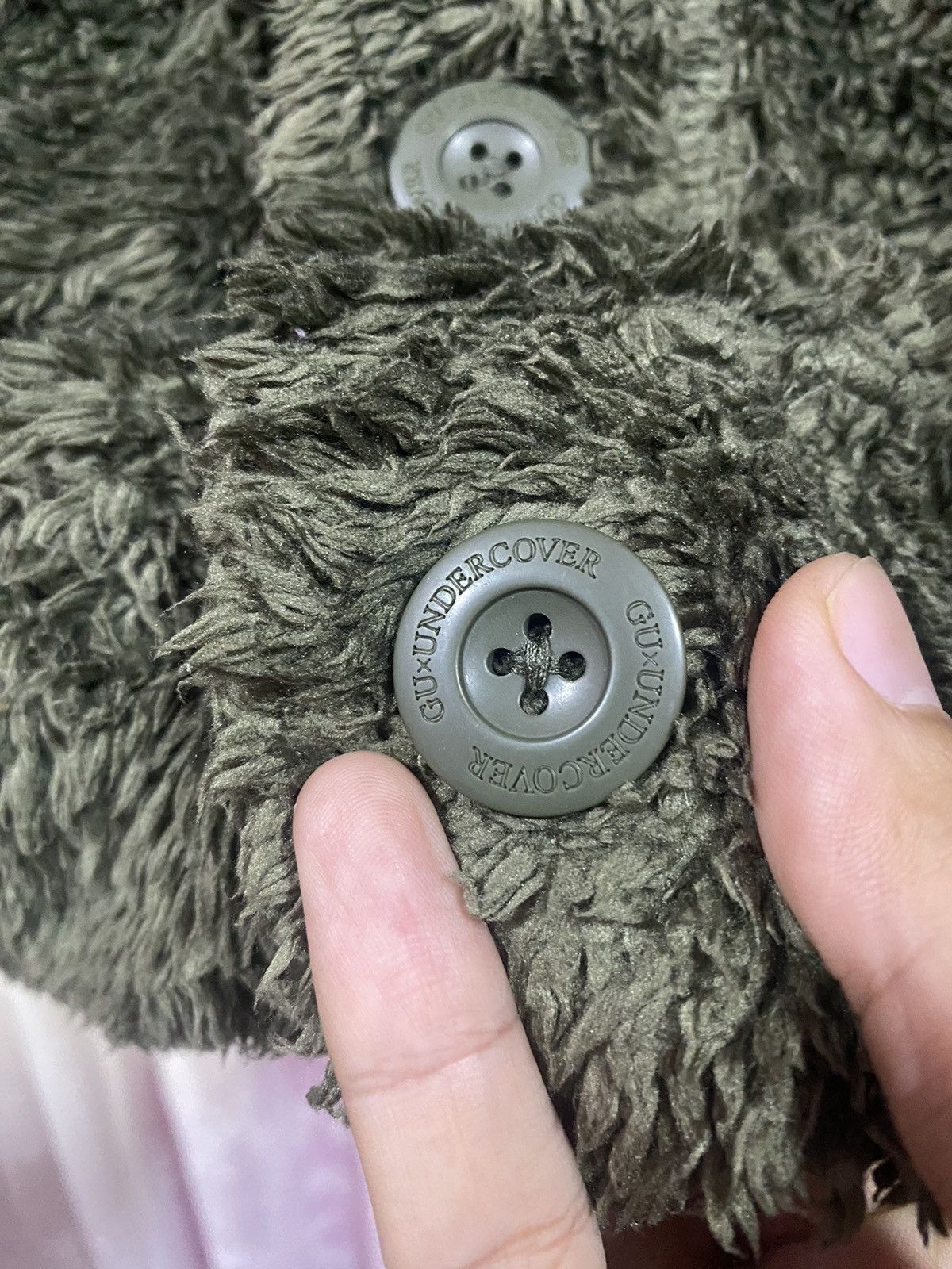 Undercover Gu X Undercover Fleece Cardigan Style Size US XL / EU 56 / 4 - 6 Thumbnail