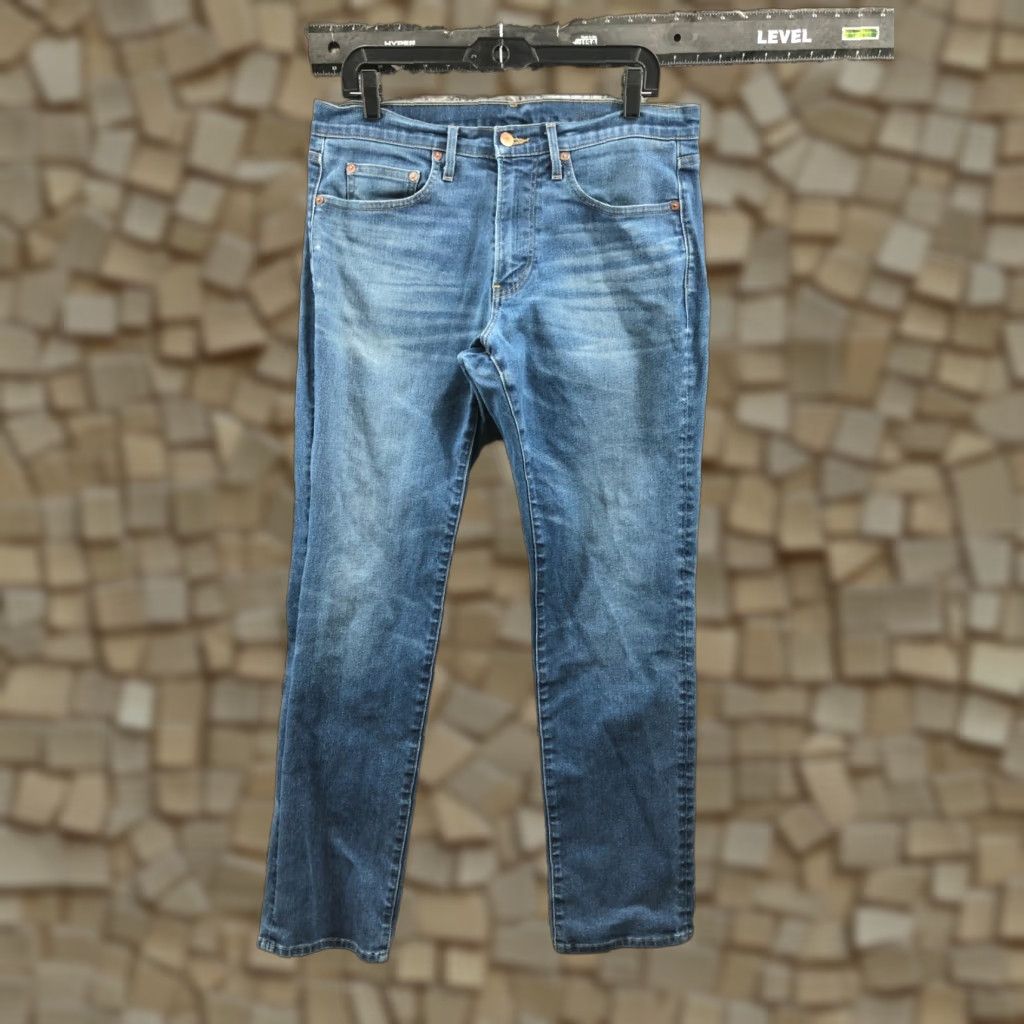 Vintage Trumaker Jeans Main Selling Point: Straight, Mid Rise, Blue, 33x32, Mens, Regular Size US 33 - 1 Thumbnail