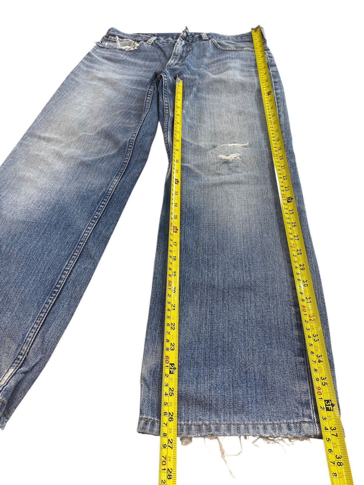 Levi's Levi’s 502 Vintage Faded Wash Style Loose Jeans Size US 32 / EU 48 - 7 Thumbnail