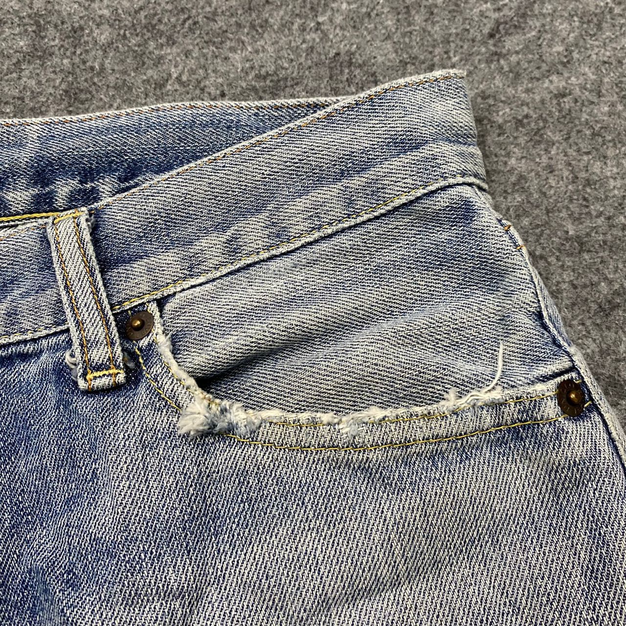 Japanese Brand 💥Best Offer💥Vintage Uniqlo Original Basic Denim Size US 30 / EU 46 - 9 Thumbnail