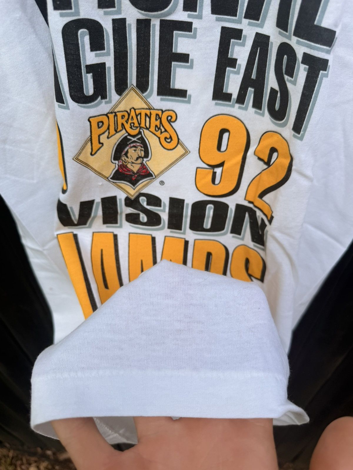 Rap Tees VTG Pittsburgh Pirates Salem Size XL 1992 Division Champs Size US L / EU 52-54 / 3 - 3 Thumbnail