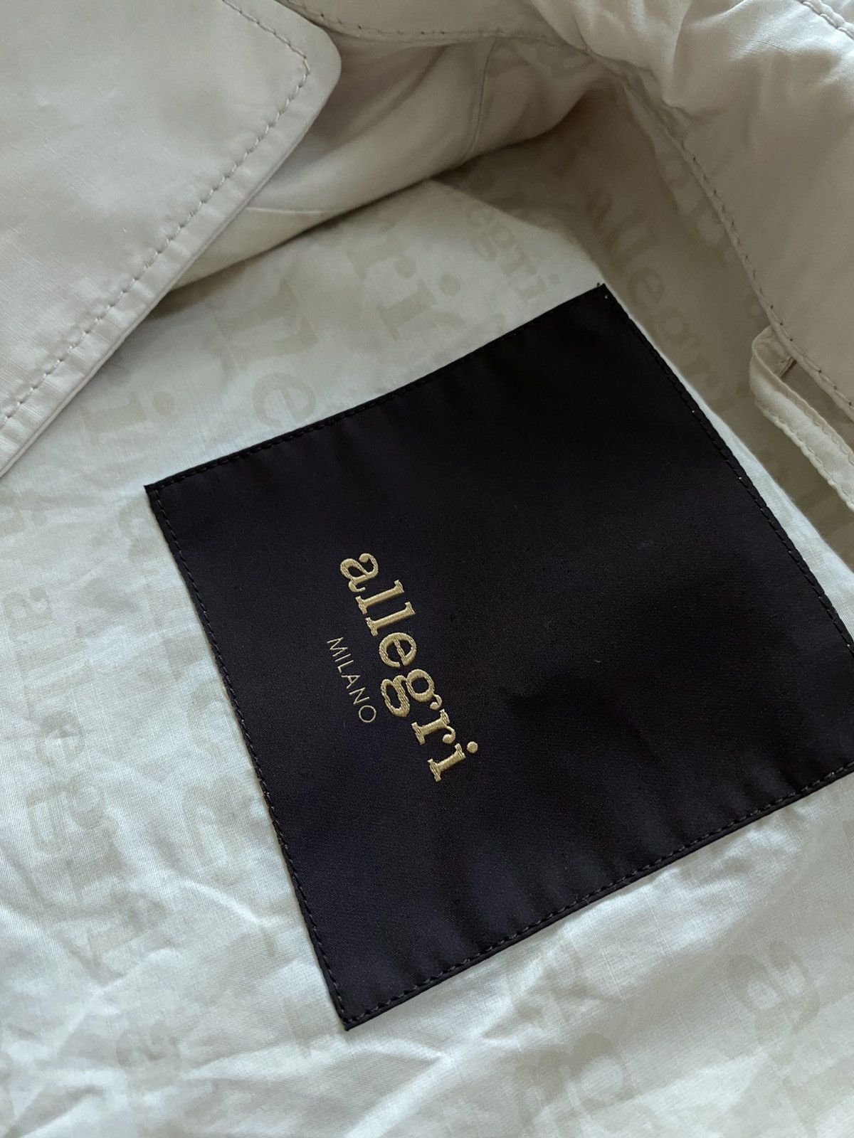 Allegri Allegri Nylon Trench shell Coat Size US L / EU 52-54 / 3 - 6 Thumbnail