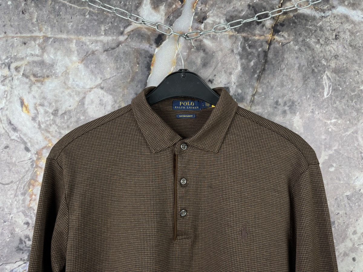 Polo Ralph Lauren Men’s Polo Ralph Lauren Shirt Long Sleeve Brown Luxury SizeL Size US L / EU 52-54 / 3 - 2 Thumbnail
