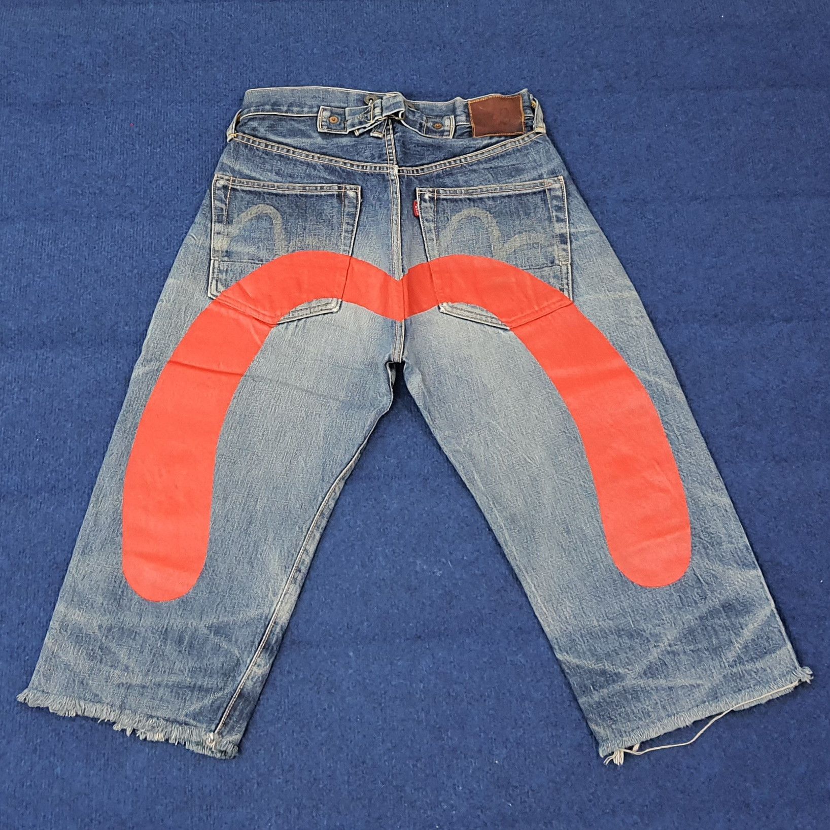 Evisu Vintage Evisu Japan Selvedge 3Q Custom Daicock Jeans C258N14 Size US 27 - 1 Thumbnail