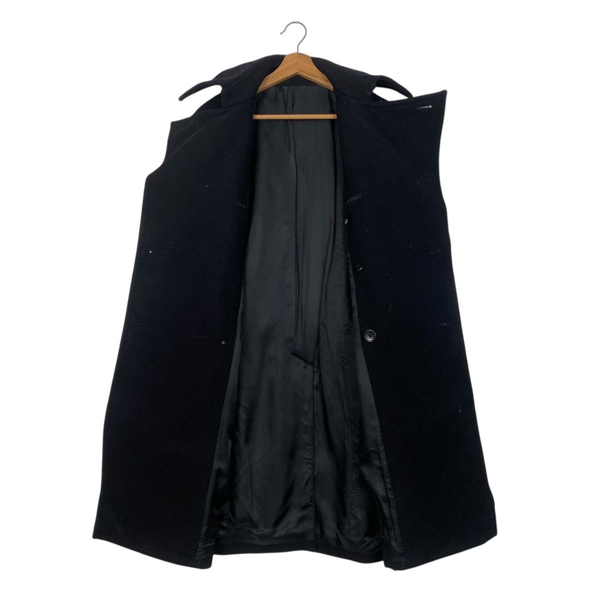 5351 POUR LES HOMMES × Japanese Brand 5351 Homme double breasted wool long coat Size US M / EU 48-50 / 2 - 11 Thumbnail